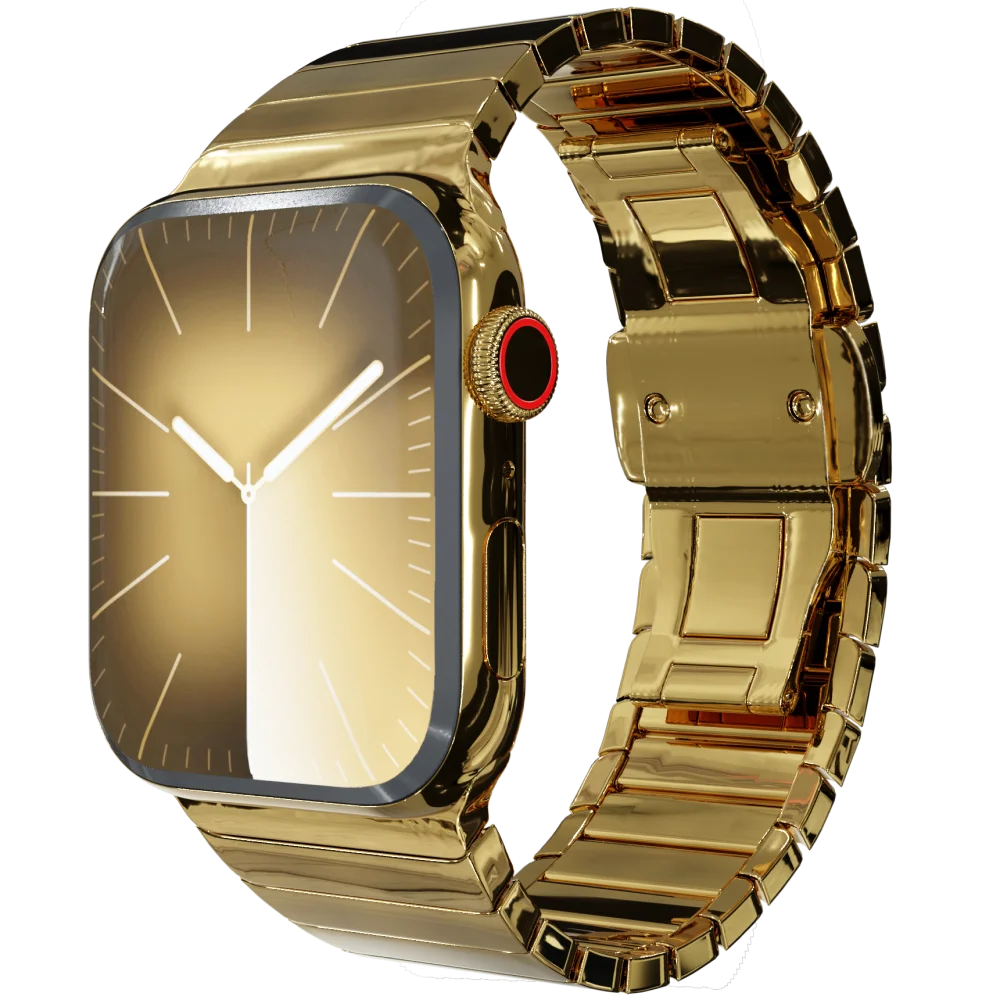 24k Gold Apple Watch 9 Range