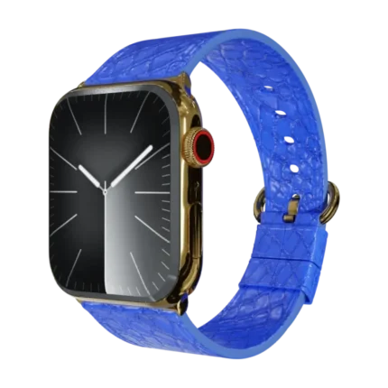 24k Gold Apple Watch 10 Python Strap Range