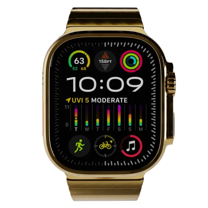 24k Gold Customized Ultra Watch 3 Elite Loop.webp